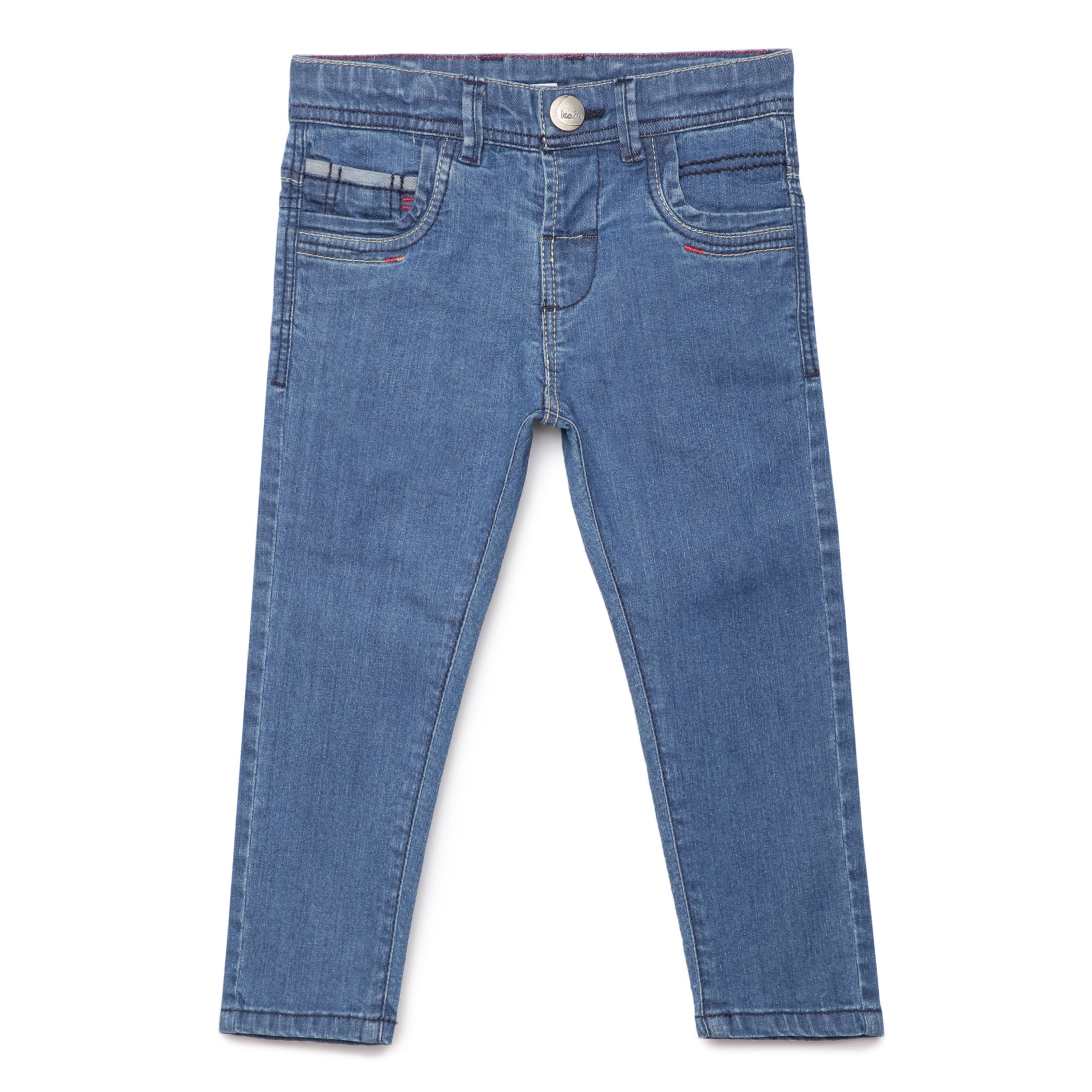 Buy Tara Lifestyle Boys Denim Jeans Blue+Black-02 (7-8 Years) at Amazon.in